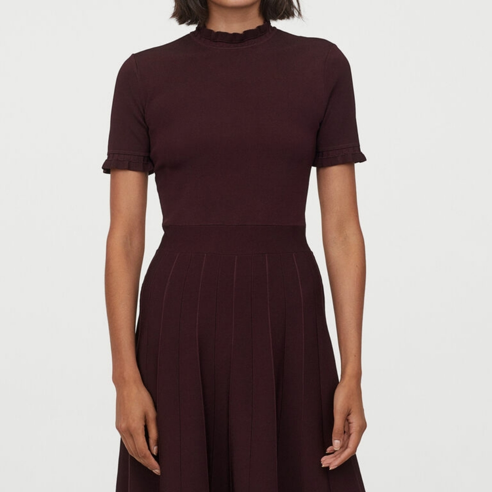 H&M Pleated Skirt Dress